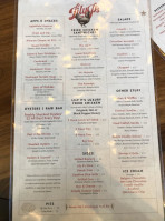 Lily P's Fried Chicken Oysters menu
