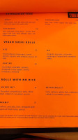 Beema Okaasan menu