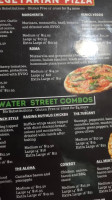 Water Street Pizzeria menu
