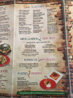 El Mexicali menu