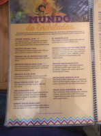 El Chaparral Mexican menu