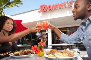 Donna's Caribbean food