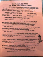 The Promenade Grille menu