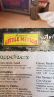 Monterey's Little Mexico menu