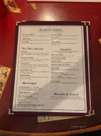 Henderson's Family menu