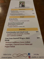The Seiler Bar menu