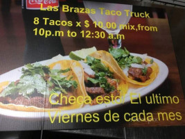 Las Brazas menu