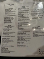 Cafe Lynn menu
