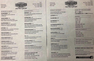 Brickhouse Brews menu