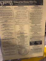 Davidson's menu