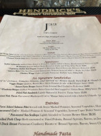 J22 Tap And Table menu