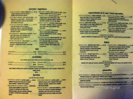 Salsa Loca menu