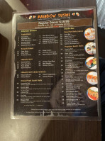 Rainbow Sushi Japanese All You Can Eat menu