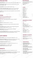 Mcmenamins Harbor Lounge menu