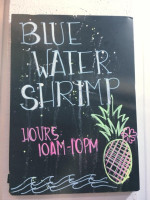 808 Blue Water Shrimp Seafood food