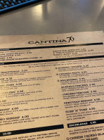 Cantina 76 menu