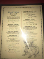Joshua Tree Saloon menu