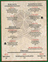 Kharacters Pub menu