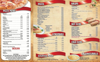 Romeo's Pizza Pasta menu