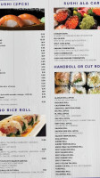 Hanako Sushi And Thai Cuisine menu