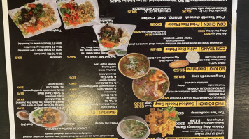 Pho Tina Noodle House Grill menu