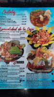 Perla Negra Mexican Seafood menu