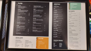 El Burro Mexican Style Cuisine menu