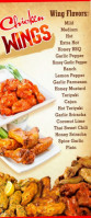 Tasty Wings menu