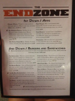 The End Zone food