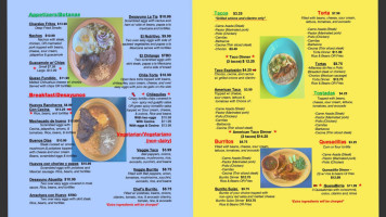 La Chilanguita menu