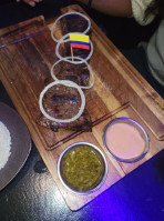 La Santa Colombian Grill food