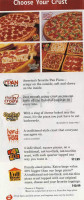 Pizza Hut menu