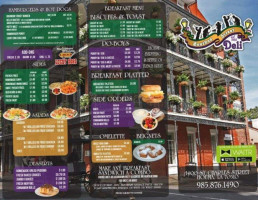 Bourbon Street Deli menu