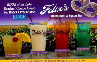 Felix's Restaurant Oyster Bar food
