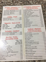 El Grullense menu