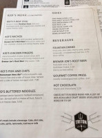 Triton Brewing Company menu