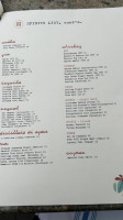 Macchialina menu