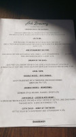 Ark Brewery menu