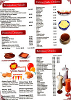 Pueblo Viejo 2 menu