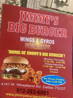 Jimmy's Burgers food