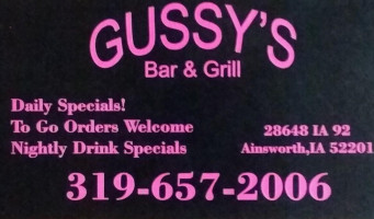 Gussy's And Grill inside