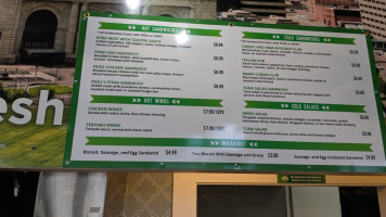 Air World Deli menu