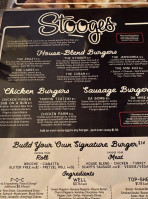 Stooges menu