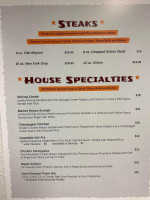 Fox's Market House menu