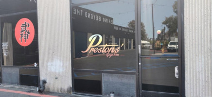 Prestons’ Ginger Beer food