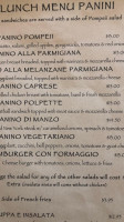 Pompeii Los Altos menu