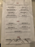 Tre Monti menu
