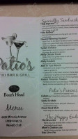 Patio's Tiki Grill inside