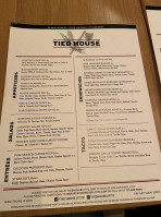 Tied House menu