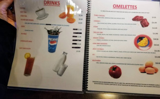 The Omelette House menu